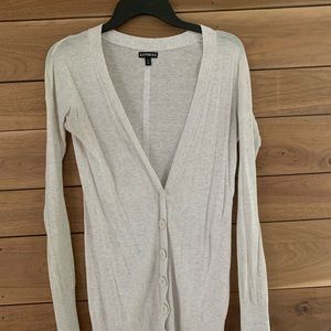Express grey cardigan